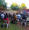 Apresentação teatral realizada no CDC Vento Leste em 2022  Foto: Reprodução