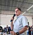 O presidente Jair Bolsonaro acusou ser "fake news" mensagens com teor golpista de empresários bolsonaristas  Foto: Reprodução/Twitter