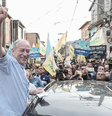 Ciro Gomes (PDT) durante ato realizado em Guianases, na periferia de São Paulo nesta terça-feira (16)  Foto: Reprodução/Instagram