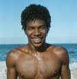 Modelo baiano Adilson Silva, o Santti  Foto: Divulgação