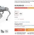 Go1 da Unitree vendido no AliExpress por menos de US$ 3 mil (Imagem: Reprodução/AliExpress)  Foto: Canaltech