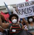 Protesto no Dia da Consciência Negra no Rio de Janeiro, em 2021  Foto: DW / Deutsche Welle