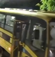 Estudante impede acidente com ônibus escolar desgovernado na Paraíba  Foto: Reprodução / Paraíba Urgente/Facebook 