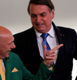 Luciano Hang e Jair Bolsonaro   Foto: Reuters