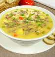 Guia da Cozinha - Caldo de aipim com carne-seca prático  Foto: Guia da Cozinha