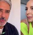Bonner reage apos ignorar ivete sangalo  Foto: Famosos e Celebridades