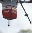 Drone operado pelo iFood para entrega de refeições
Divulgação/REUTERS.  Foto: Reuters