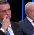 Bolsonaro e Lula no JN  Foto: Reprodução