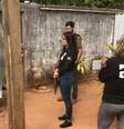 Suposto pai de santo foi preso em Aparecida de Goiânia (GO) suspeito de estuprar várias mulheres  Foto: Divulgação/Polícia Civil