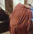 Homem ficou entalado em muro durante tentativa de furto  Foto: Reprodução/Record TV