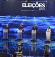 Candidatos participam de debate na band  Foto: Renato Pizzutto/Band