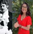 Lucélia Santos entre fotos de sua personagem mais famosa, Isaura  Foto: Reproduções