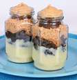 Brownie com paçoca no pote – Divulgação  Foto: Guia da Cozinha