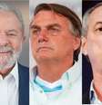 Datafolha: Lula oscila de 47% para 45%, Bolsonaro mantém 32%  Foto: fdr