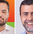 Datafolha no Rio: Castro tem 31%; Freixo, 26%  Foto: Reprdução/Montagem