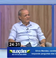 Candidato usa expressão racista durante entrevista  Foto: Reprodução