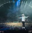 O misterioso Marshmello é uma das atrações mais aguardadas deste sábado, 3, no Rock In Rio 2022  Foto: Reprodução/Instagram @marshmello