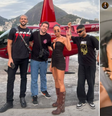 Sabrina Sato vai ao Rock in Rio de helicóptero   Foto: Reprodução/Instagram