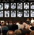 Cerimônia em memória dos 50 anos do atentado terrorista nos Jogos Olímpicos de Munique  Foto: Leonhard Foeger/REUTERS