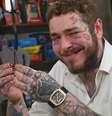 Post Malone conta que pagou mais de R$ 4 milhões em card de Magic  Foto: Post Malone / Reprodução