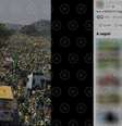 Vídeo de manifestação em Copacabana em 2021 circula como se fosse recente  Foto: Aos Fatos