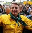 Bolsonaro em foto de 2 de setembro; o 7 de setembro, dia da Independência do Brasil, entrou na estratégia de campanha do presidente  Foto: Reuters / BBC News Brasil