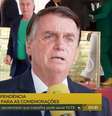 O presidente Jair Bolsonaro diz que "liberdade está em jogo"  Foto: TV Brasil