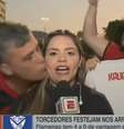Caso aconteceu algumas horas antes da partida entre Flamengo e Vélez, no Maracanã (Foto: Reprodução/ ESPN)  Foto: Lance!