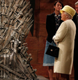 Rainha Elizabeth II recusou oferta para sentar no Trono de Ferro de Game of Thrones  Foto: HBO Max / Divulgação