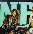 Integrantes do Maneskin durante o show no Rock in Rio  Foto: Divulgação/Rock In Rio / Ansa - Brasil