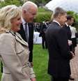 A rainha com Joe e Jill Biden no ano passado no encontro do G7 na Cornuália, Inglaterra  Foto: 10 Downing Street / BBC News Brasil