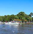 O naufrágio ocorreu próximo à ilha de Cotijuba, distrito de Belém  Foto:  Prefeitura de Belém