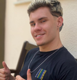 Vídeo de Kadu Schons no show do astro pop ultrapassou 4,9 milhões de acessos no TikTok; assista  Foto: Reprodução/Instagram