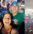 Um dos shows mais aclamados do Rock In Rio, o do Coldplay, no último sábado, 10, foi um marco de superação e vida para a família de Giovando  Foto: Arquivo pessoal/Giovanna Tozadori
