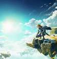 The Legend of Zelda: Tears of the Kingdom chega ao Switch em 2023  Foto: Nintendo / Divulgação