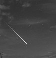 Rede de meteoros do Reino Unido publica imagem de "bola de fogo" no céu  Foto: Reprodução / Twitter @UKMeteorNetwork