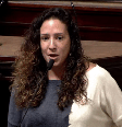 Vereadora Monica Benicio em Sessão Ordinária na Câmara Municipal do Rio de Janeiro  Foto: Reprodução/Rio TV Câmara