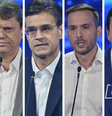 Pesquisa Ipec sobre a intenção de voto para o governo de São Paulo foi divulgada nesta terça-feira, 27  Foto: Montagem Terra/Renato Pizzutto/Band