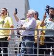 Bolsonaro diz que para 2 de outubro há um nome e um ladrão do outro lado durante comício em Campinas (SP)  Foto: Futura Press