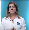 A candidata Soraya Thronicke (União Brasil) participa de debate presidencial  Foto: Poder360