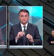 Simone Tebet (MDB) e Jair Bolsonaro (PL)  Foto: Reprodução/ YouTube SBT News