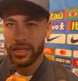Neymar se irrita com pergunta sobre Mbappe, após partida da seleção brasileira   Foto: Reprodução/Twitter