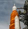 A Artemis-1 será a primeira de uma série de missões que levarão humanos de volta à Lua  Foto: Reuters / BBC News Brasil
