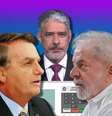 O jogo virou: enquanto Bolsonaro 'morde' Bonner, Lula assopra  Foto: Blog Sala de TV/Ricardo Stuckert/Divulgação
