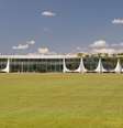 O Palácio da Alvorada é a residência oficial do presidente brasileiro  Foto: Getty Images / BBC News Brasil