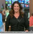 Leilane, Christiane e Camila se divertiram com imagem bizarra de queda em fossa  Foto: Reprodução/TV