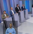 Corrida eleitoral para o governo de Santa Catarina segue acirrada e debate realizado na terça-feira, 27, é recheado de acusações  Foto: Reprodução/NSC TV