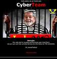 Tela capturada da página oficial do candidato Luiz Inácio Lula da Silva (PT) após ataque hacker   Foto: Reprodução