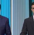Elvis Cezar (PDT) e Rodrigo Garcia (PSDB) em debate nesta terça-feira  Foto: TV Globo / Reprodução