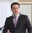 Ratinho Junior, do PSD, é reeleito governador do Paraná  Foto: Divulgação/PSD